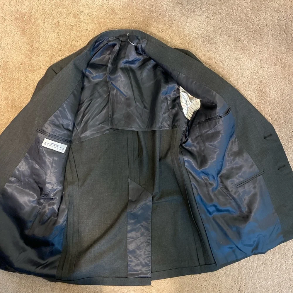 Monsieur Givenchy - Mens dark gray jacket, Size: 44R (not listed see measurem.)